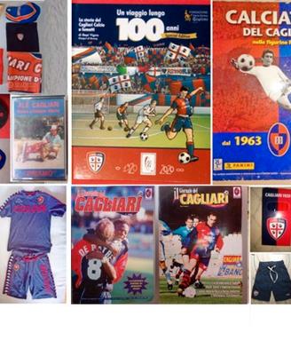 Sciarpe, DVD, libri e altro del Cagliari Calcio