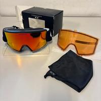 Maschera da sci Oakley Target Line L doppia lente