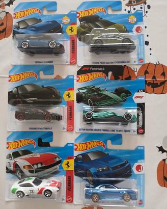 Lotto 6 Hot Wheels 2026 