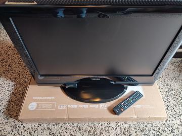 Televisore Toshiba con decoder
