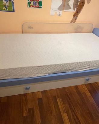 Letto singolo con cassettone SENZA MATERASSO