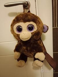ZAINETTO DI PELUCHE A FORMA DI SCIMMIA TY