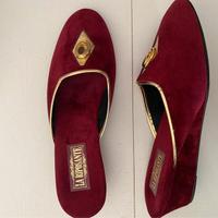 Pantofole rosse donna