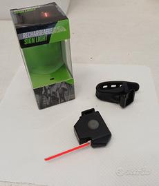 Fanale LED usb - posteriore bicicletta 