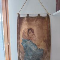 Pittura religiosa su paramento in tela