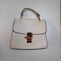 Borsetta bianca a tracolla 