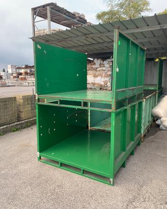 Bancali / scaffali / cassoni in ferro