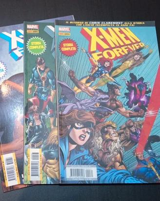 X-Men Forever n.1,2 e 4, lotto 3 albi Marvel Panin