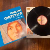 Vinile sinfonia n.6 in si minore op.74 Ciaikovski