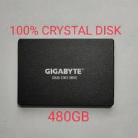 SSD SATA 480GB GIGABYTE 100% Crystal disk