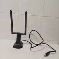 Adattatore WiFi per PC 2 Antenne Dual Band 2.4G/5G