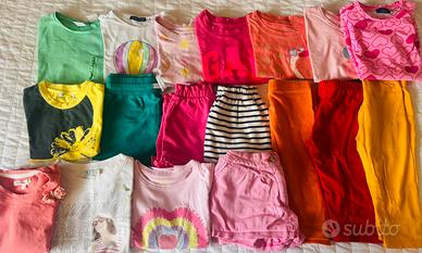 Abbigliamento estivo bambina 3/4 anni