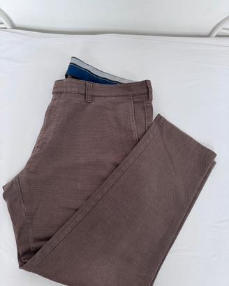 Pantaloni “ bugatti” con rifiniture sartoriali