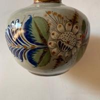 Vaso in Ceramica Messicana di Tonalá – Firmato "Er