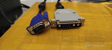 SGI Silicon Graphics adattatore  13W3 a VGA