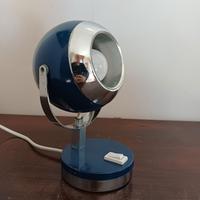 Lampada Eyeball blu stile Reggiani