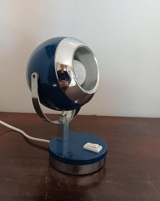 Lampada Eyeball blu stile Reggiani
