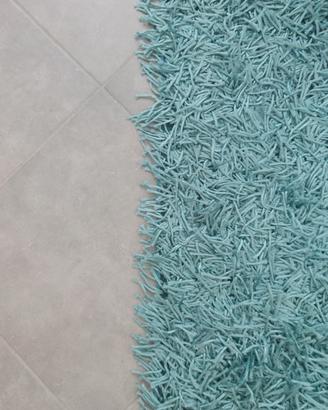 Tappeto Shaggy Tiffany colore blu petrolio 230x160