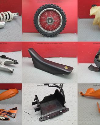 RICAMBI CARENE KTM EXC 520 4T 1999 2002