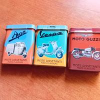 Scatoline Metallo Vespa Guzzi Ape 15g Leone 