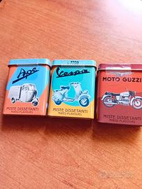Scatoline Metallo Vespa Guzzi Ape 15g Leone 