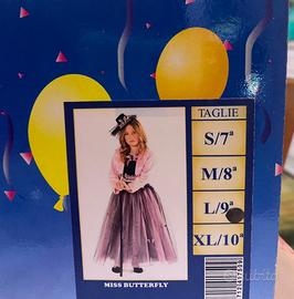 Vestito Carnevale Miss Butterfly 9 anni - Tutto per i bambini In vendita a  Napoli