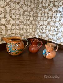 Set caraffe in terracotta
