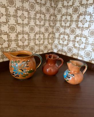Set caraffe in terracotta