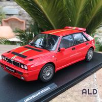 modellino auto 1/18 lancia delta HF integrale