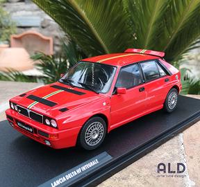 modellino auto 1/18 lancia delta HF integrale
