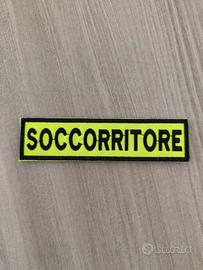 Patch soccorritore 118 ambulanza militare