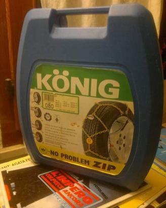 CATENE DA NEVE KONIG ZIP 080 12 mm.
