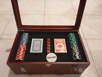 set poker dealer 