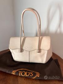 Borsa Tod’s in pelle bianca