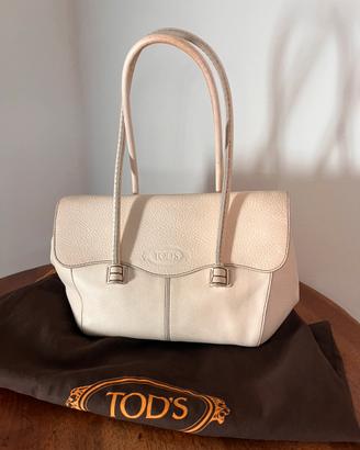 Borsa Tod’s in pelle bianca