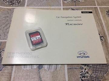 Mappe originali per navigatore Hyundai Tucson