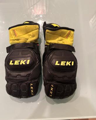 Guanti sci leki a moffola