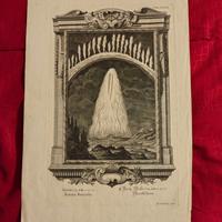 stampa antica aurora borealis