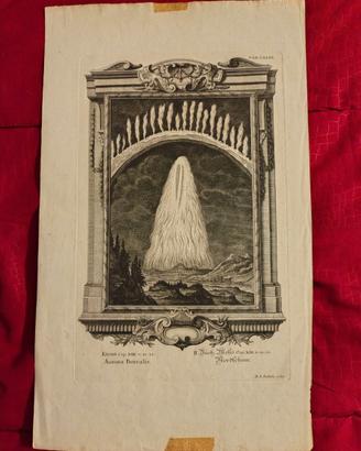 stampa antica aurora borealis