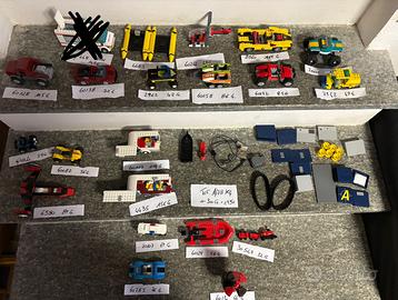 Lotto lego city vari mezzi ricambi