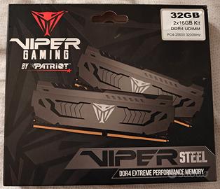 RAM PATRIOT VIPER GAMING 32GB 2X16GB KIT DDR4