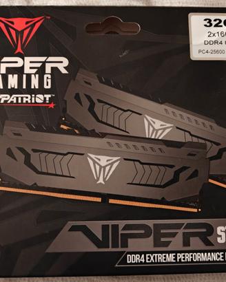 RAM PATRIOT VIPER GAMING 32GB 2X16GB KIT DDR4