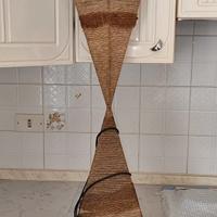 Lampada da terra in stile etnico