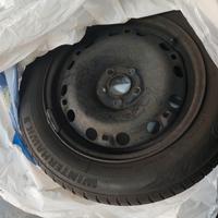 4 cerchi ferro R15 a 5 fori 