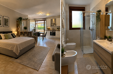 Monolocale con terrazzo a Luino TUTTO INCLUSO