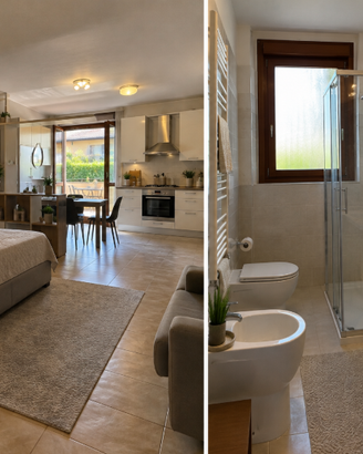 Monolocale con terrazzo a Luino TUTTO INCLUSO