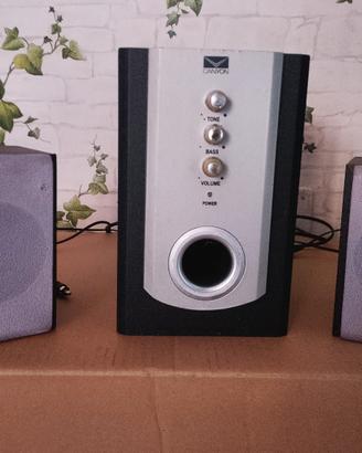 casse con subwoofer 