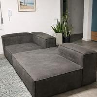 Divano componibile pelle riciclata Lennon