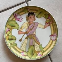 Piatto Villeroy and Boch Unicef 1 serie n.5 India
