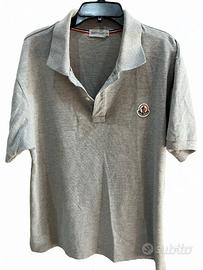 Polo Moncler Uomo Grigia - Taglia XL (Originale)